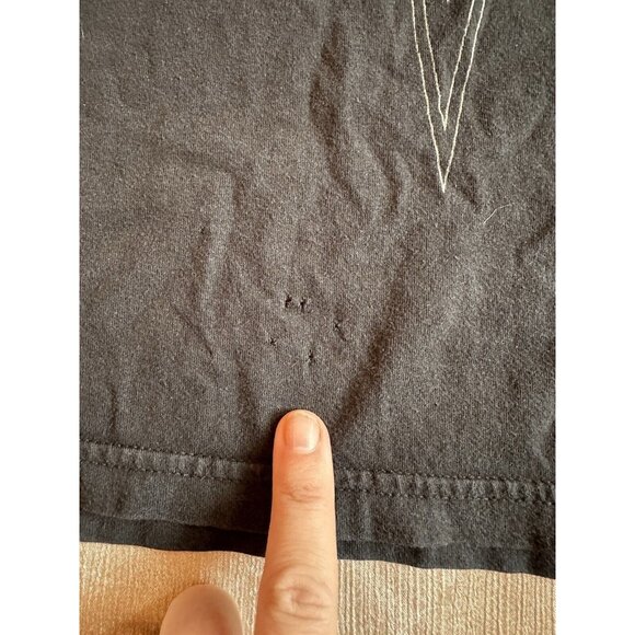 Vintage Queensryche Heavy Metal Rock Band‎ T-Shirt Sz Large Black Y2K Affliction - Picture 6 of 6